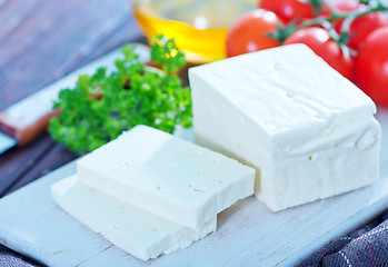 Image showing feta cheese