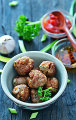 Image showing meat balls