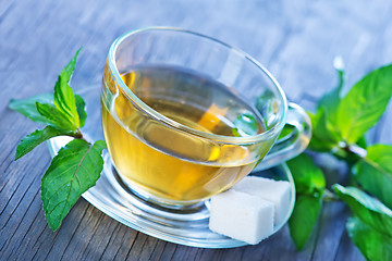 Image showing mint tea