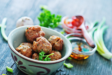 Image showing meat balls