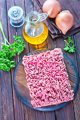 Image showing minced meat