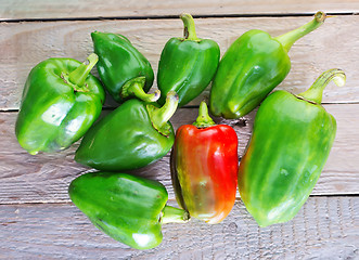 Image showing green pepper