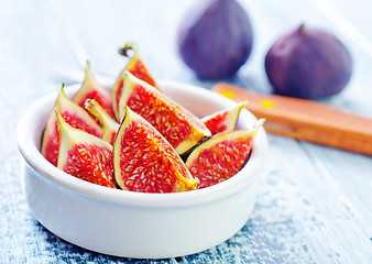 Image showing fresh figs