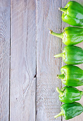 Image showing green pepper