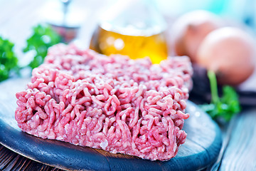 Image showing minced meat