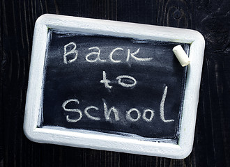 Image showing black board