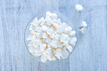 Image showing Meringue cookies