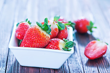Image showing fresh strawberry