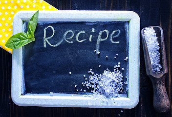 Image showing board for recipe