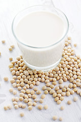 Image showing soya milk