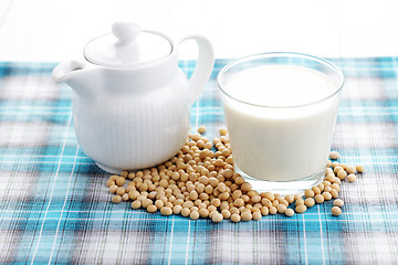 Image showing soya milk