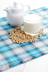 Image showing soya milk