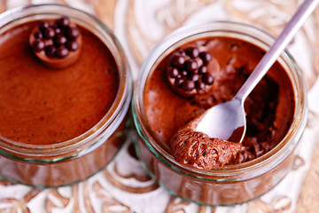 Image showing chocolate mousse