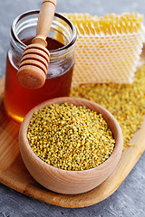 Image showing bee pollen