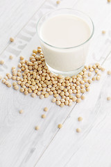 Image showing soya milk