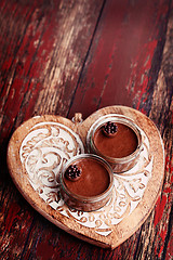 Image showing chocolate mousse