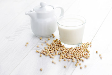 Image showing soya milk