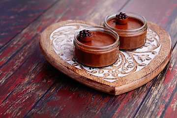 Image showing chocolate mousse