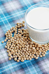 Image showing soya milk