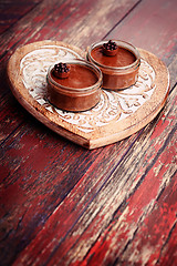 Image showing chocolate mousse