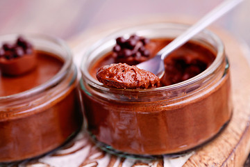 Image showing chocolate mousse