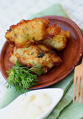 Image showing Fish Cutlets