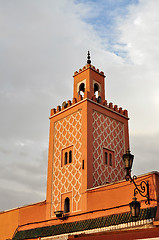 Image showing marrakech Jemaa el Fna Mosque