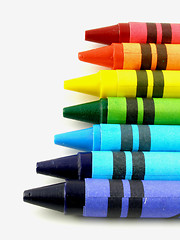 Image showing Crayons