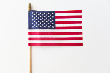 Image showing close up of american flag