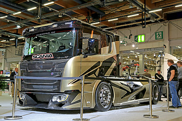 Image showing Scania Chimera Show Truck of Swempas on Display