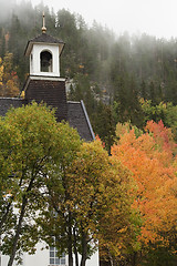 Image showing churchtower