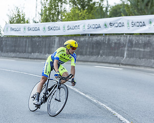 Image showing The Cyclist Nicolas Roche - Tour de France 2014