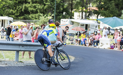 Image showing The Cyclist Nicolas Roche - Tour de France 2014