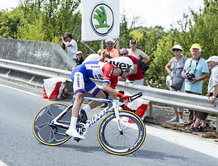 Image showing The Cyclist Tom Dumoulin - Tour de France 2014