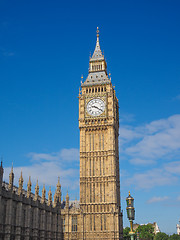 Image showing Big Ben in London