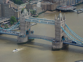 Image showing Aerial view of London