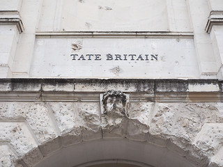 Image showing Tate Britain in London