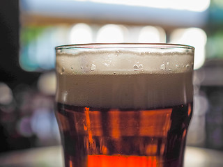 Image showing Pint of beer