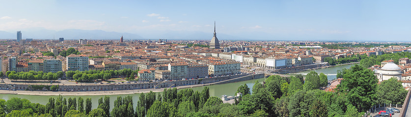 Image showing Aerial view of Turin