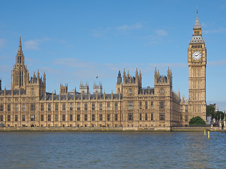 Image showing Houses of Parliament in London