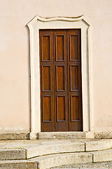 Image showing near mozzate street lombardyborghi palaces italy   abstract   t 