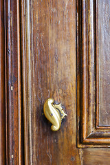 Image showing abstract  house  door    in italy  