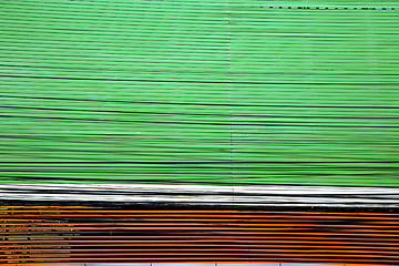 Image showing  abstract    in the metal green   