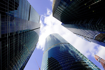 Image showing modern skyscrapers