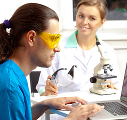 Image showing group of scientists