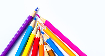 Image showing colored pencils