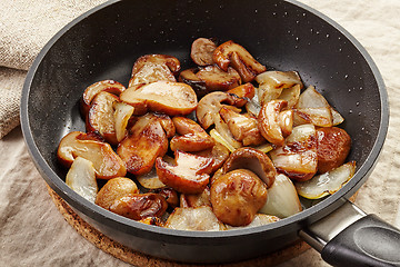 Image showing roasted mushrooms