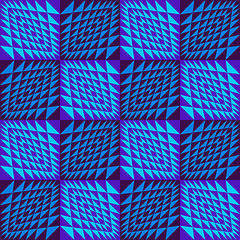 Image showing Abstract geometric background. Seamless wavy pattern.