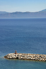 Image showing Red lighthouse