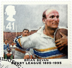 Image showing Brian Bevan Stamp